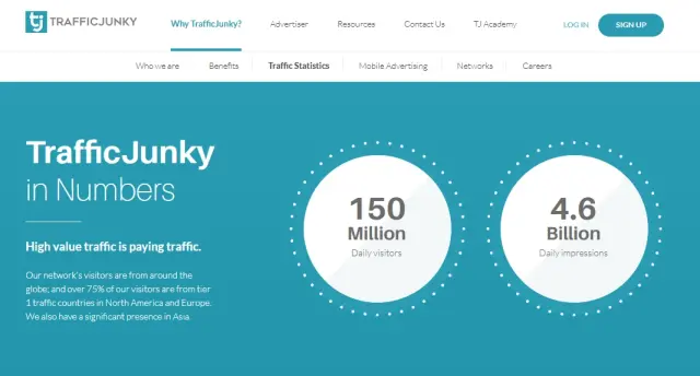 TrafficJunky ad network